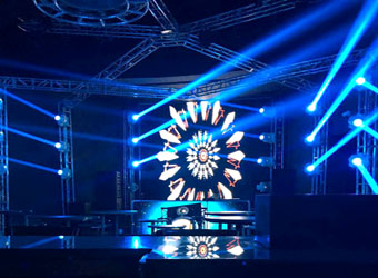 上海 IMC國(guó)際電影人俱樂部 背景顯示屏